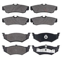 Set BeläGe Schuhe BremsbeläGe Vorne Und Hinten FüR Chrysler Grand Voyag