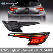 HCmotion LED Taillight For Toyota Corolla Hatchback 2018-2023 Animation Assembly