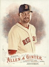2016 Allen and Ginter #81 Brian Johnson - Boston Red Sox Baseball Card MLB