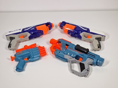 Nerf Blaster Disruptor Commander RD-6 Blaster Prospect Guns 4 Stück DEFEKT