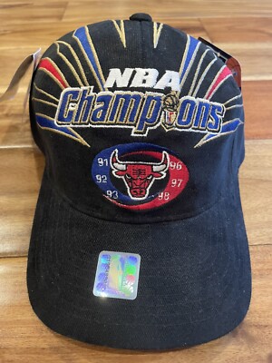 Last Dance Chicago Bulls Hat 1998 NBA Finals Champions Jordan