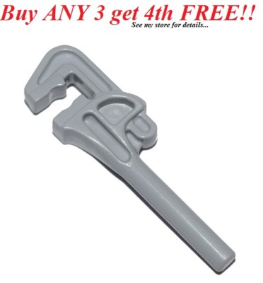 LEGO Light Gray Minifigure Mechanic Wrench Tool