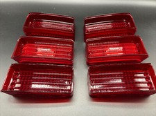 1970 Chevrolet Impala Rear Tail Light Back Up Light Lens Set