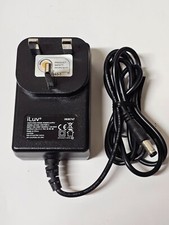 GENUINE ORIGINAL iLUV iMM747 AUDIO CUBE SPEAKER DOCK AC ADAPTER POWER SUPPLY