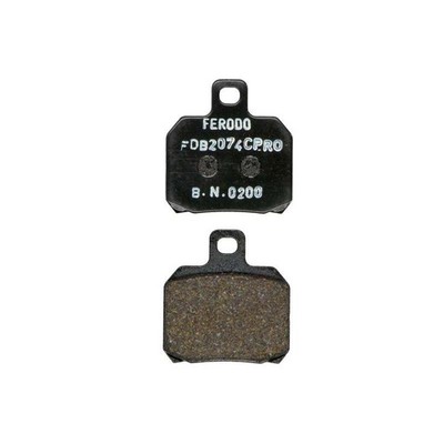 1x ORIGINAL  Ferodo FDB2074CPRO Bremsbelagsatz, Scheibenbremse, Bremsklötze