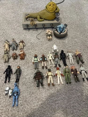 20+ Vintage Star Wars Action Figure Lot Vintage 1977-1984 Kenner Original Series