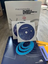 Macromedia 10 Studio / Flash 5 BigBox Windows