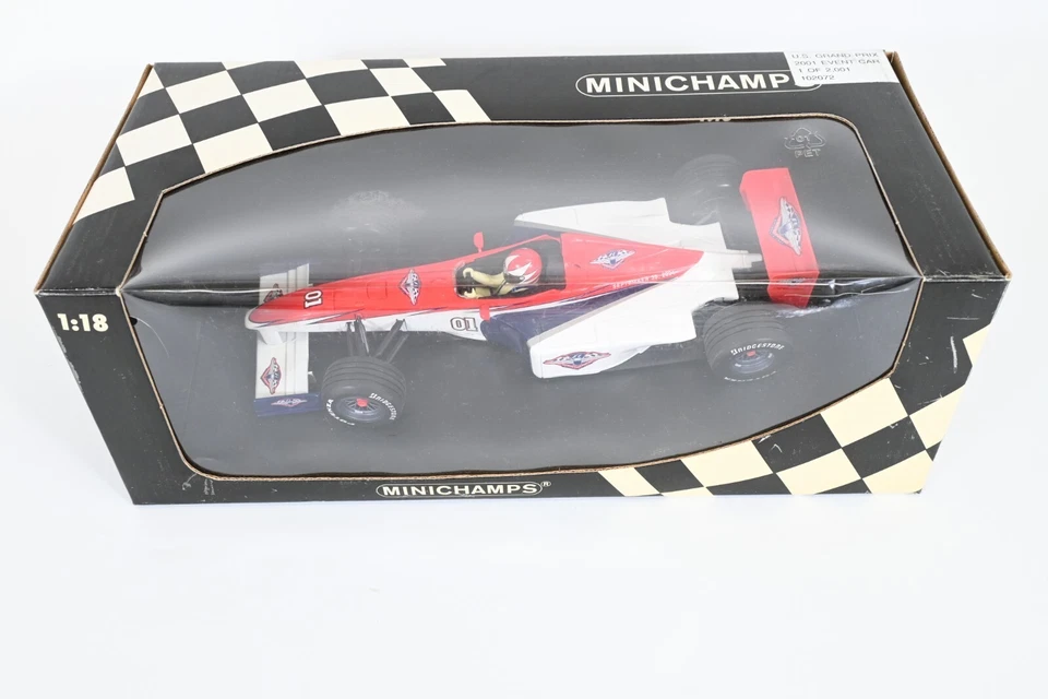 Modellino auto pressofuso Minichamps 1/18 US Grand Prix 2001 evento - Immagine 2 di 4