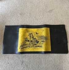 Vintage Fender Cover Protector CHECKER AUTO PARTS / KRAGEN AUTO PARTS R Crumb?