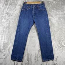 Vintage Levis 501xx Jeans Mens 31x31 fit 29x28 Made in USA Shrink to Fit DARK