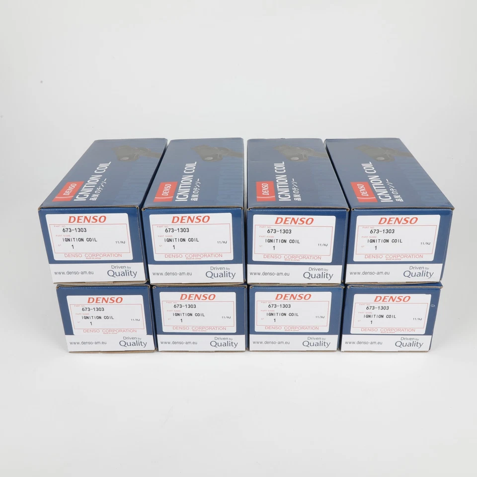 8x Denso Ignition Coil 90919-02230 Toyota 4.7L V8 Lexus GX470 Tundra Sequa Runer - Image 2 of 4