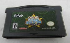 Texas Hold 'Em Poker GBA (Nintendo Game Boy Advance, 2004) Tested & Working 