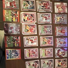 2025 49ers lot, 29 cards