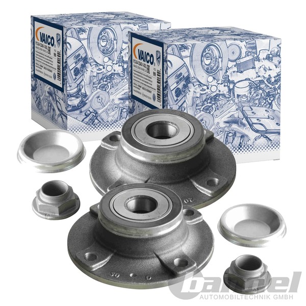 2X Vaico RADLAGER-SATZ Hinten Passend FüR CitroËN C4 Peugeot 307 | V22-0435-image