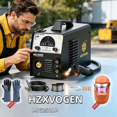 5IN1 Gas/Gasless MIG Welder 200Amp Pulse Aluminium MIG ARC TIG Welding Machine