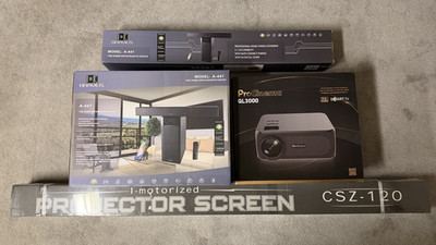 Pro Cinema QL3000 8K Projector with Home Theater System