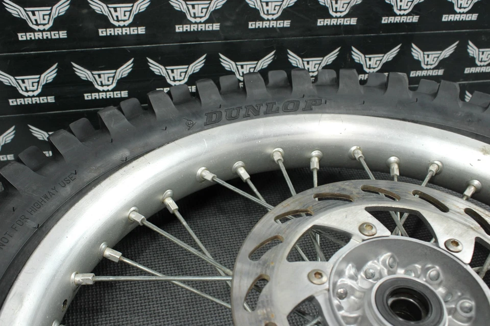 2001 川崎 KX125 19 X 1.85 原始设备制造商后轮 RIM HUB 轮胎 41090-1136 — 第 4/4 张图片