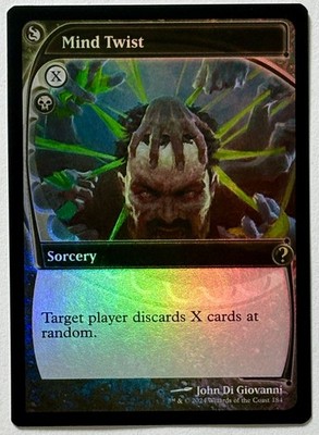 MTG Mystery Booster 2 - Mind Twist FOIL [Future Sight Frame] MB2 184