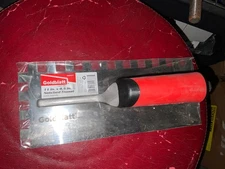 NEW Goldblatt 11in x 4.5in Notched Trowel Soft Grip Handle - G02377