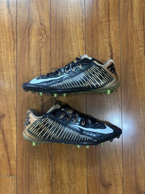 スパイク NIKE VAPOR CARBON 2014 ELITE TD Nike Vapor Carbon Elite 2014 TD Football Cleats Black/Gold