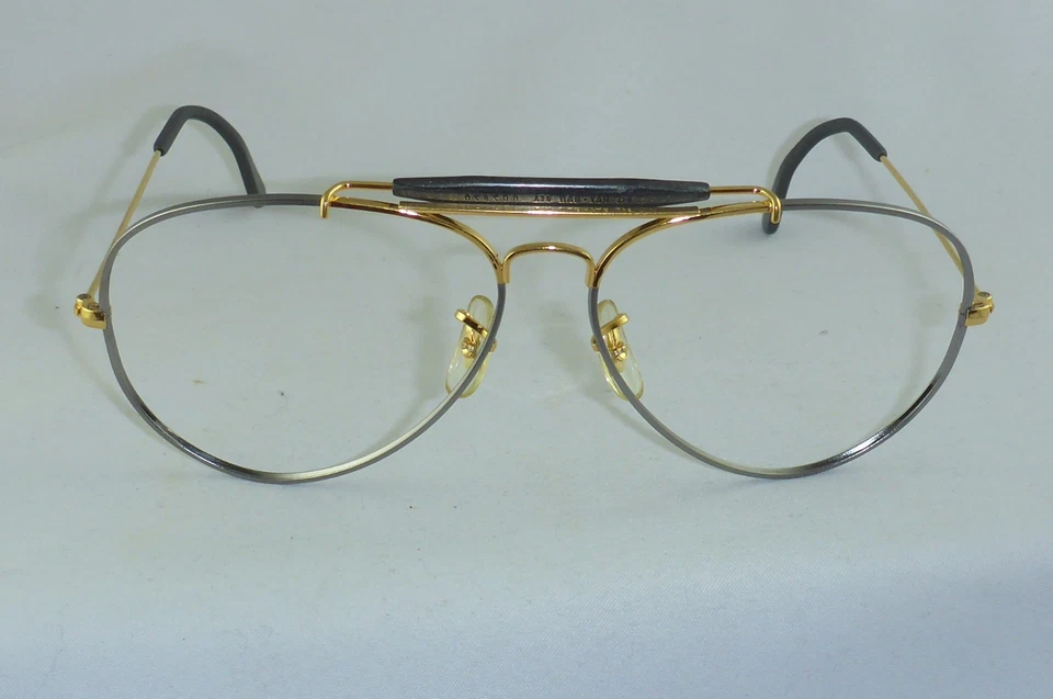 Neuwertig! Vintage Ray Ban Precious Metals Frame 62  14 Titanium Gold BL USA - Bild 1 von 4
