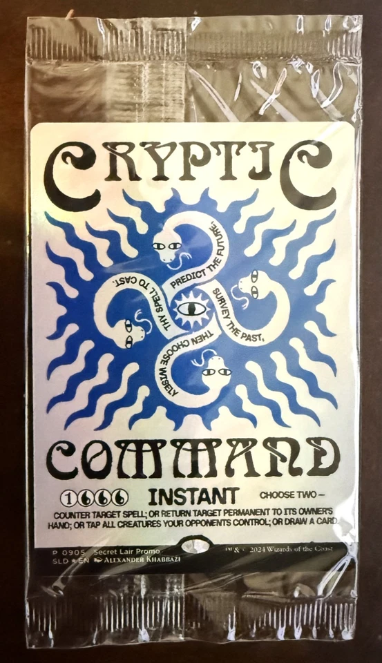 Cryptic Command #0905 -MTG- (Rainbow FOIL) Secret Lair Drop SLD - NM - Image 2 of 3