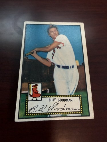 Billy Goodman [Black Back] #23 1952 Topps card