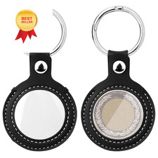 QWORK Coin Holder Keychain, 2 Pack Double-Sided Transparent Display...