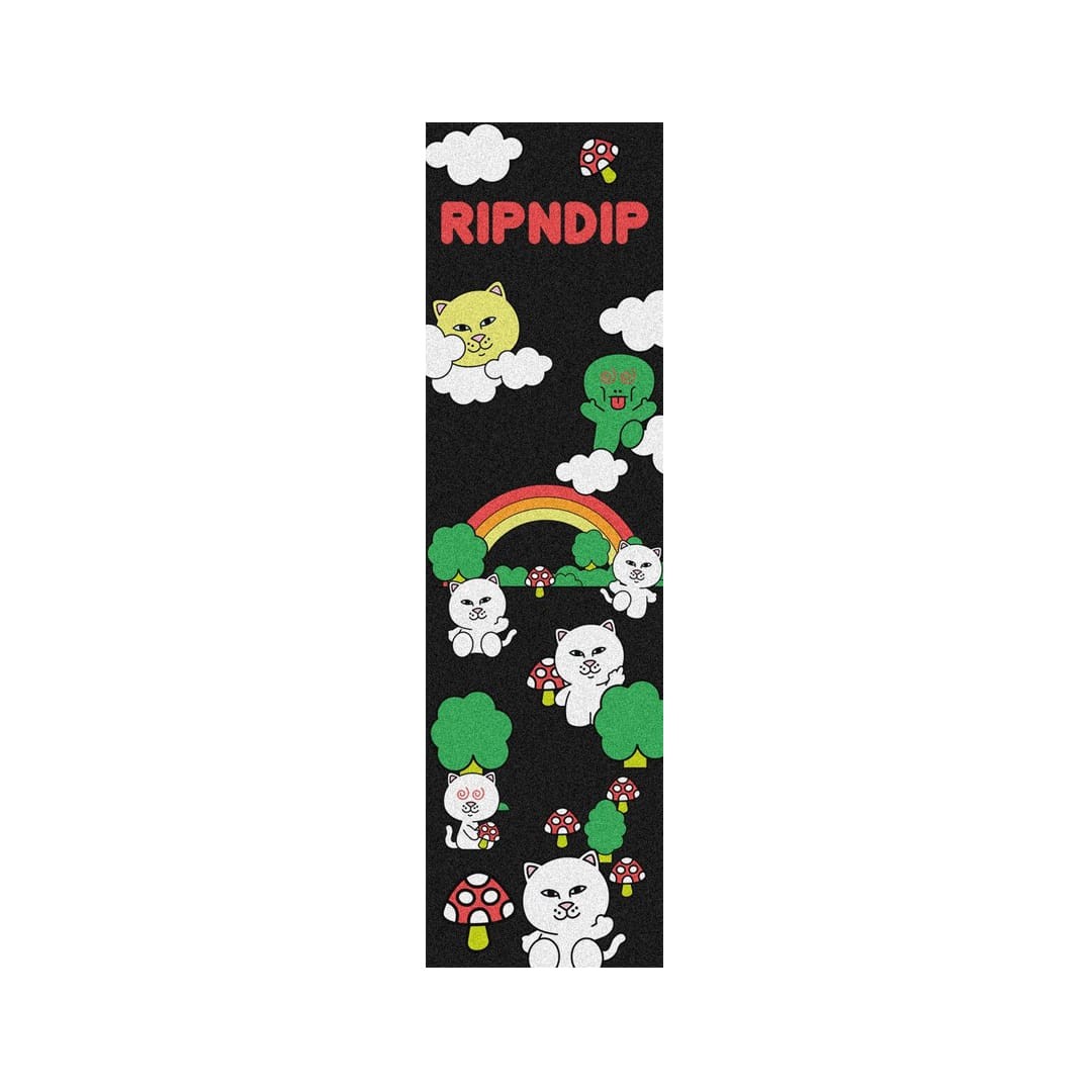 RIPNDIP ''Buddy System'' Skateboard Deck Grip Tape (Black) Griptape