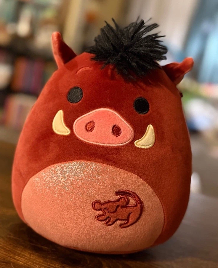 Squishmallows Rey León Peluches Simba Pumba Timón Disney Paquete Lote de 3 Foto 4 de 4