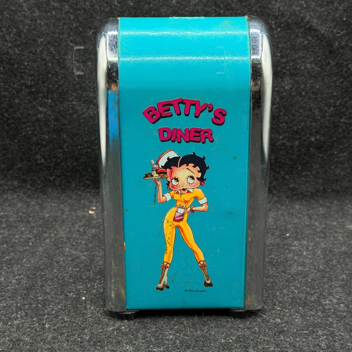Vintage Betty Boop Turquois Napkin Holder KFS/FS 1996 | eBay