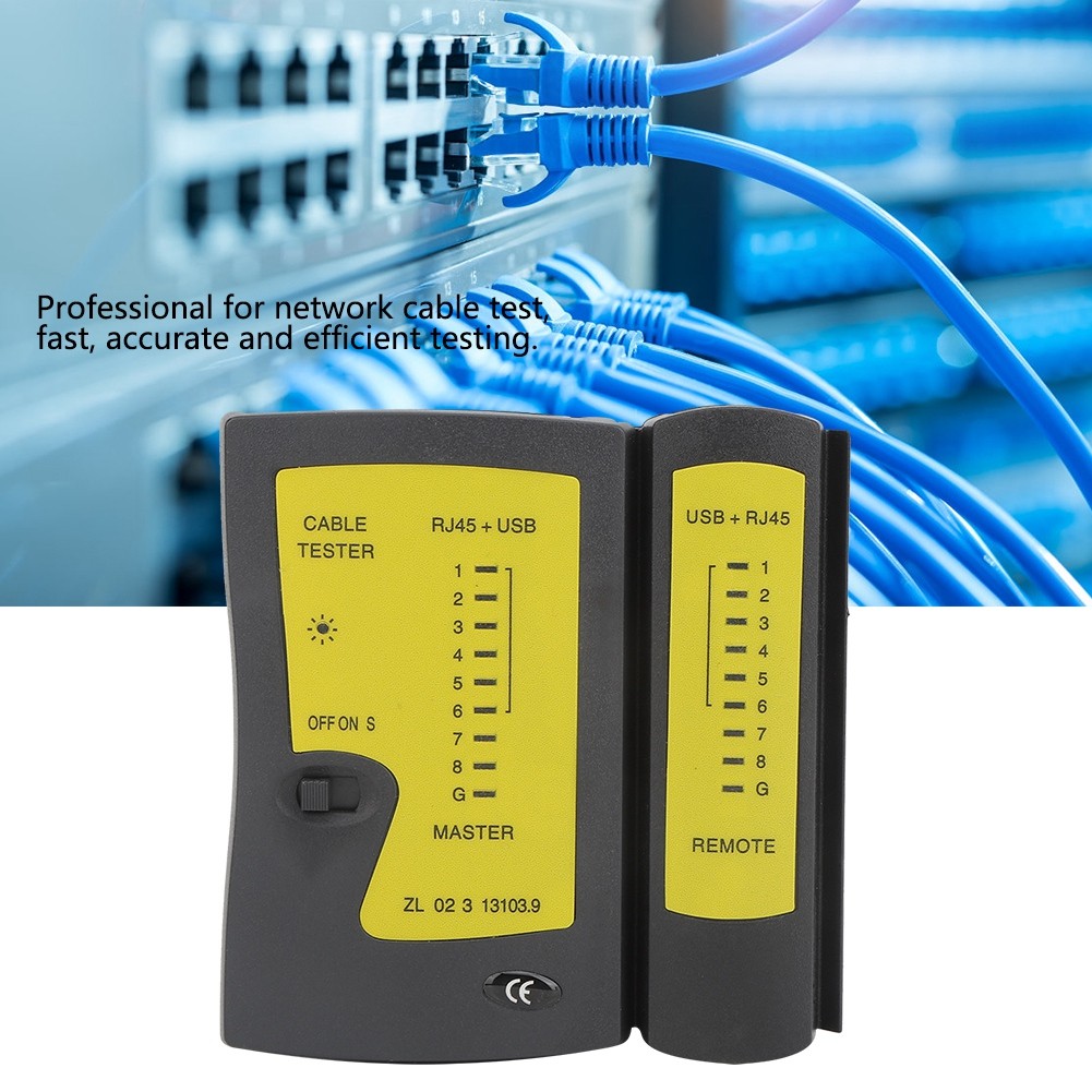 Professional Network Cable Tester Fast Testing Tool For Construction Site For