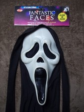 Ghost Face Scream Gen 1 Mask Tagged Cotton Glow Fantastic Faces Fun World Div