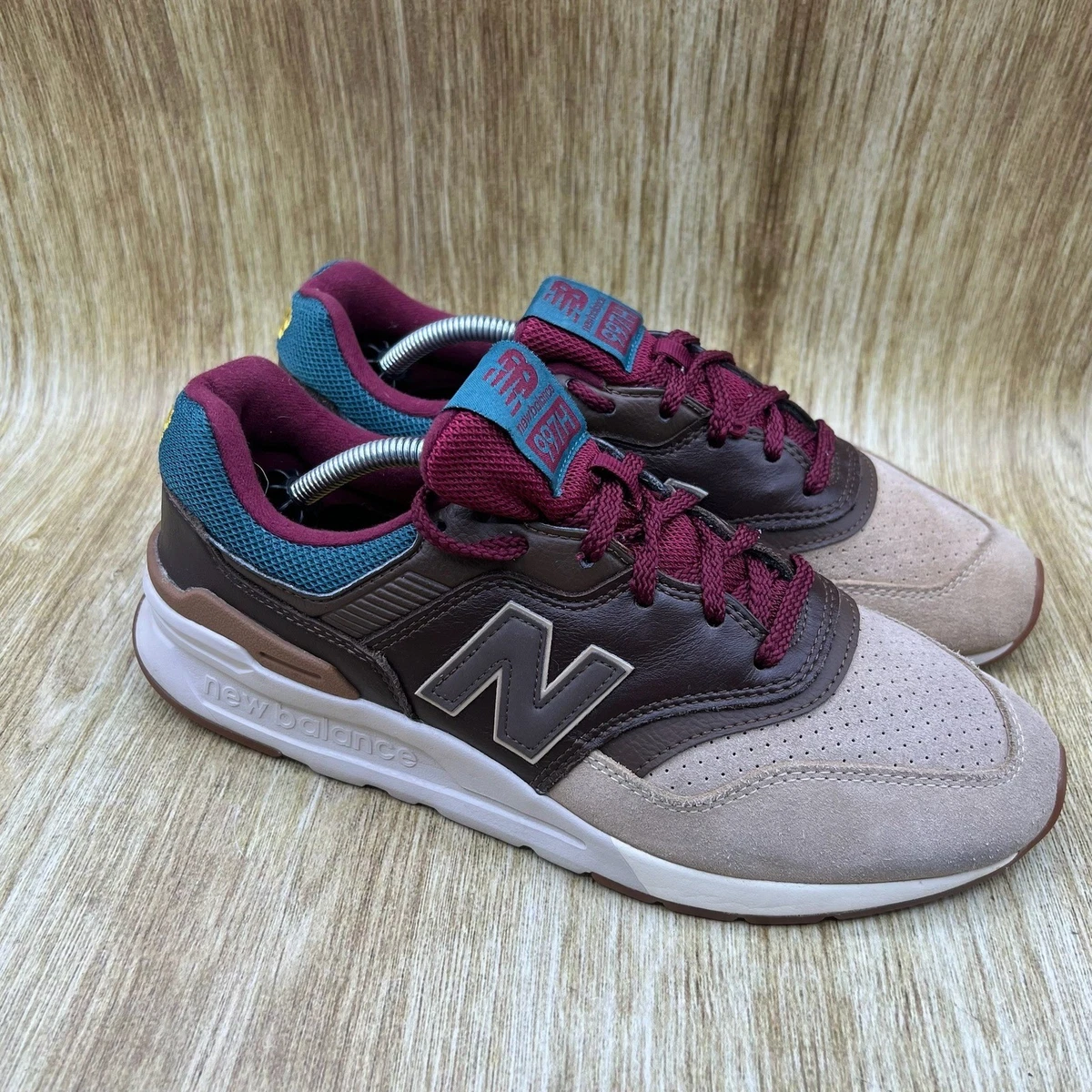 New Balance 997H in Indigo and Grey, mesh upper with burgundy suede 6.5M New Balance 997 Burgundy for sale | eBay main image 4
