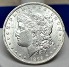 1896 Morgan Dollar - AU - VAM-31 - Poss. Old Light Cleaning