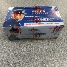 2001 FLEER TRADITION MLB BASEBALL HOBBY BOX NEW SEALED