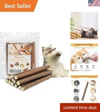 Natural Organic Silvervine Sticks for Cats - Promotes Dental Digestive Health