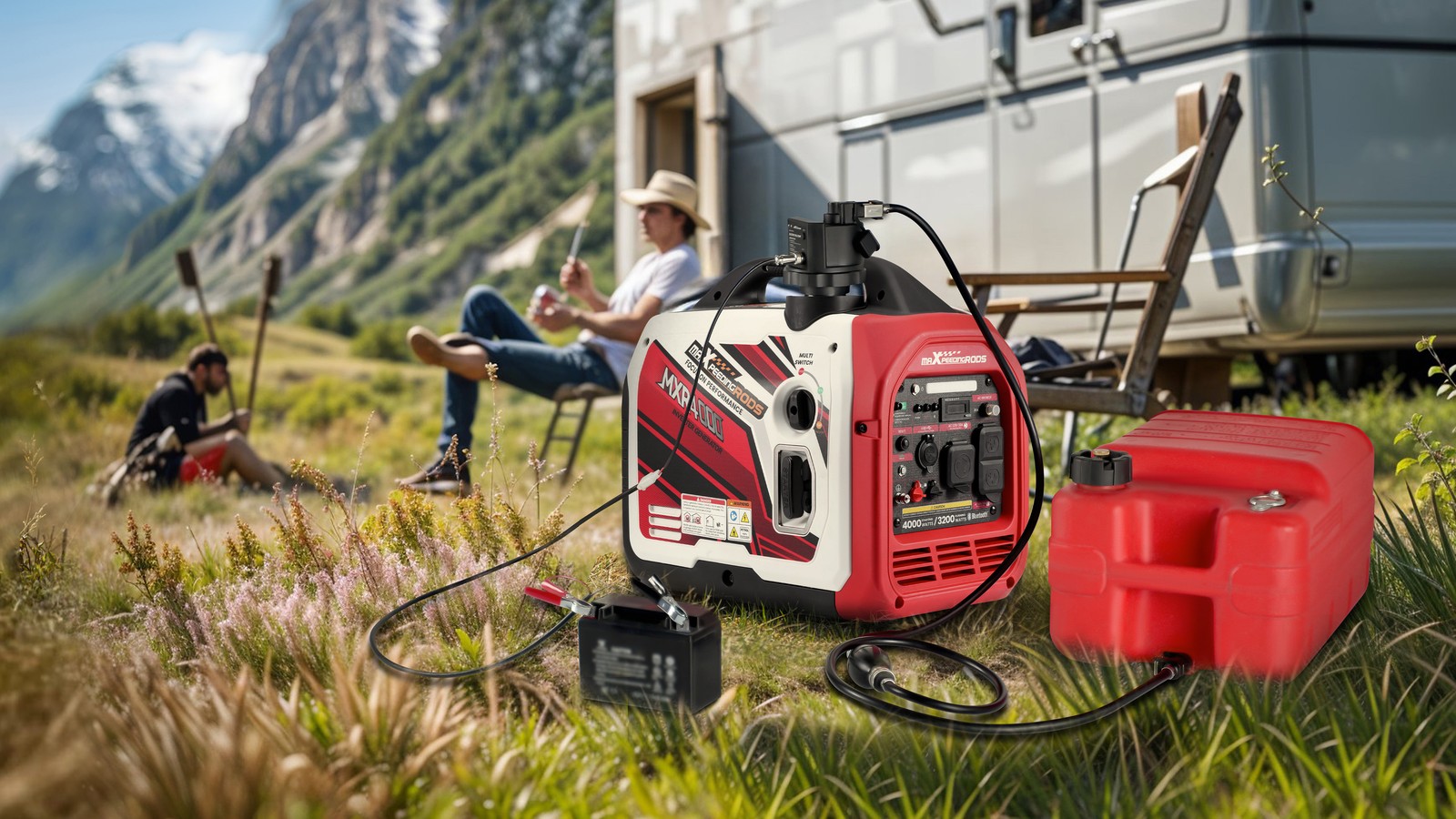 12V DC Generator Fuel Extender Extend Running Time For MXR2300 MXR3500S MXR4000