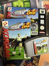 ebay® Auktion 298553941869 | International Superstar Soccer 64 - Nintendo 64 - N64 - OVP Thumbnail of ebay® auction 298553941869 | International Superstar Soccer 64 - Nintendo 64 - N64 - OVP