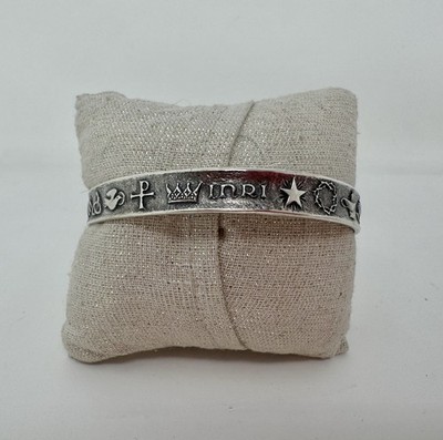 James Avery Sterling Silver 925 “Christian Symbol” Bangle Bracelet