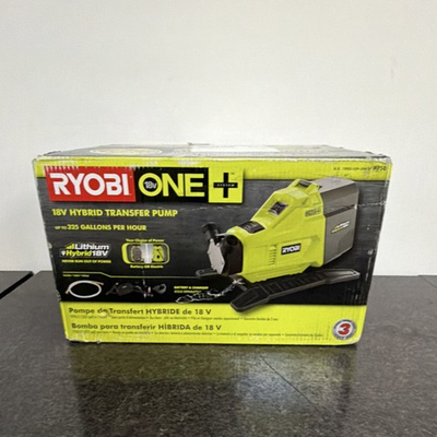 #ad Ryobi P750 18V Electric Water Transfer Pump 325 GPH 1quot; Inlet Outlet $104.36