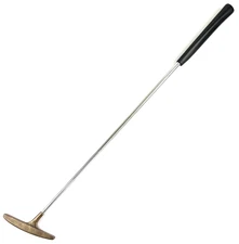 Vintage Tiger Shark Brass Putter 6” Blade Pat Simmons Right Handed 35” Original