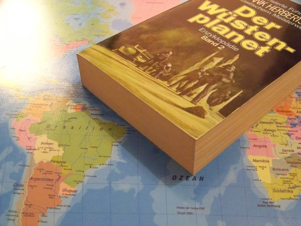 DER  WÜSTENPLANET ( DUNE ) - Enzyklopädie Band 2  - FRANK HERBERT +++ TOP!!! - Bild 3 von 4