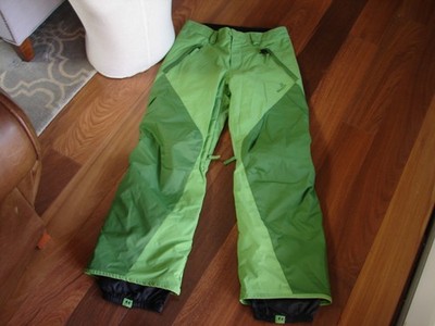 O'Neill Freedom Series 10K Snowboard Ski Snow Pants Green Men's Size Medium