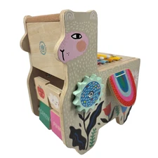 Manhattan Toy Musical Llama Wooden Instrument Toddler Toy without Xylophone