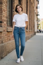 Abercrombie Kids Pull On Jegging Mid Rise Jeans Size 15/16 Regular NWT