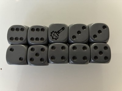 GW Herr der Ringe Troll Würfel X10