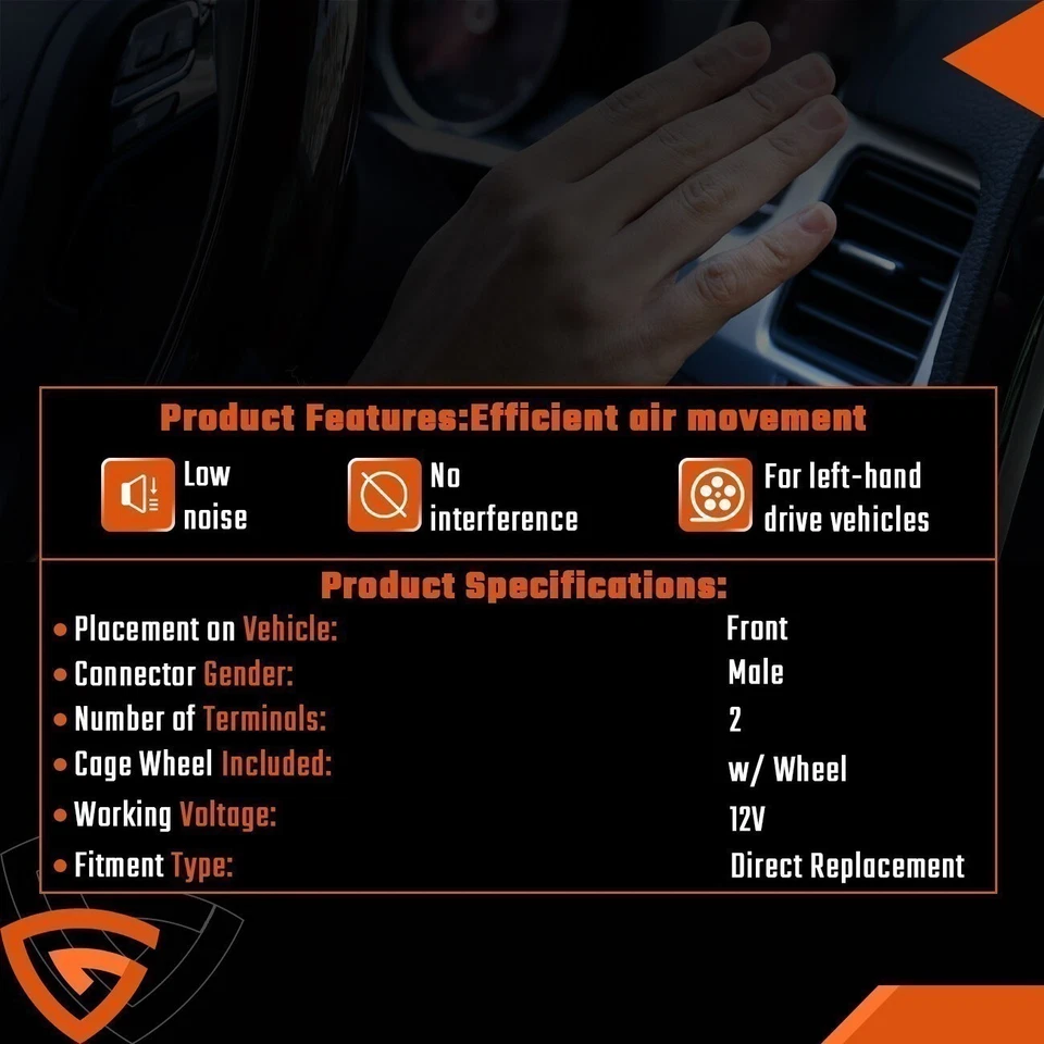 Motor soplador calentador HVAC 700323 para Nissan Rogue 17-19 Nissan Rogue Sport 14-19 Foto 2 de 4