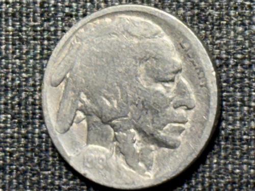 1919 Buffalo Nickel - Good - Clear Restored Date