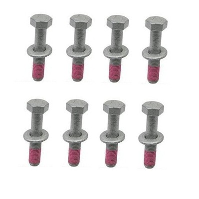 For BMW E82 E89 E90 E92 Set Of 8 Bolts w/ Washer For Wheel Hub/Bearing